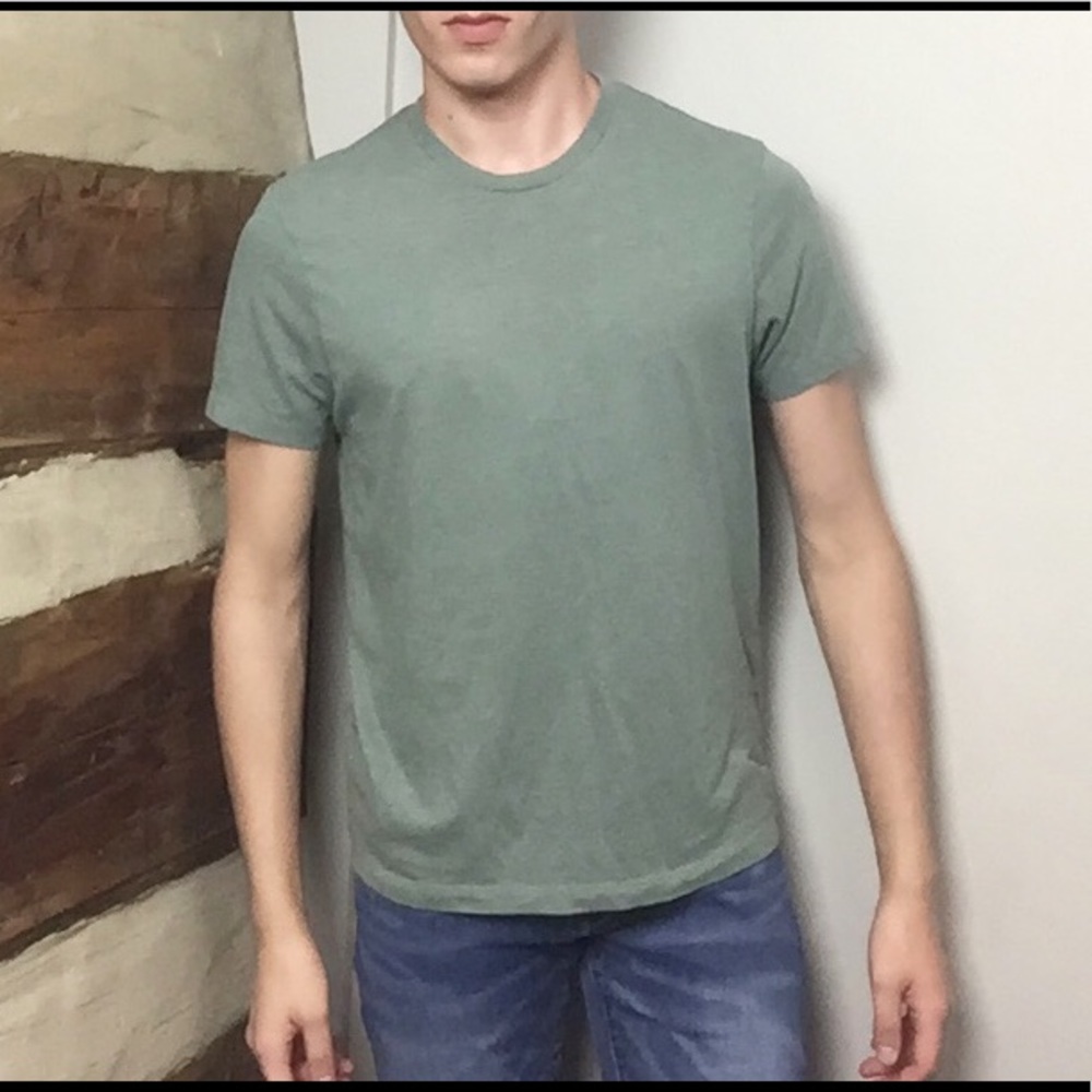 J. Crew Green Summer T-Shirt